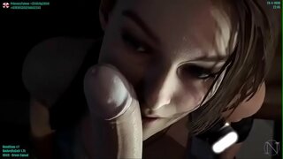 Jill sucks ombrellën karin