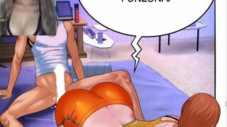 Narrating और cachondeandome के साथ एक मोबाइल फोनों के लिए Mi tia अध्याय 8